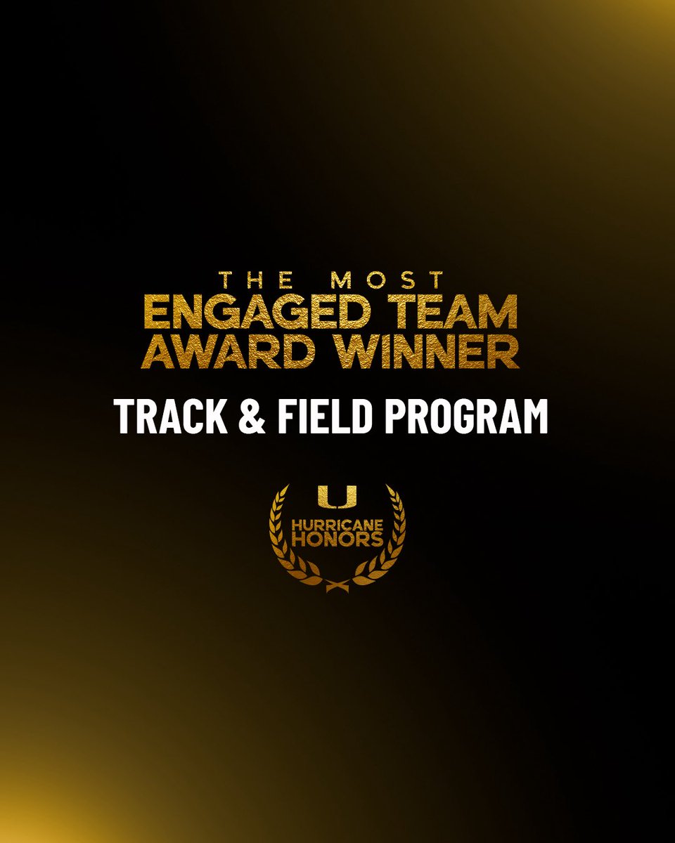 Miami Hurricanes Track & Field/Cross Country tweet media