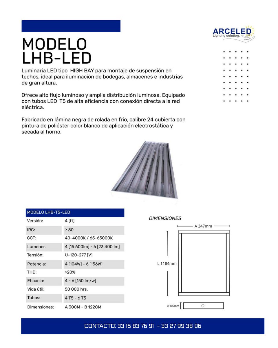 arceiluminled's tweet image. 💡 Modelo: LHB-LED
🔅 Potencia: 60|90 W
👉 Aplicación: Bodegas, almacenes e industrias de gran altura.

Cotiza con nosotros: 
3327993806 / 3315837691

#iluminación #luminaria #led @seguidores @todos @destacar