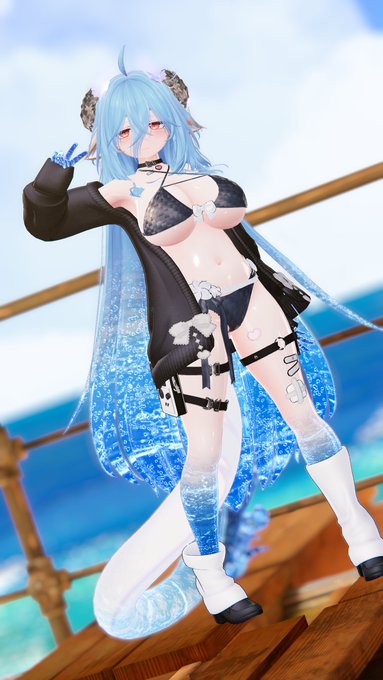 新しいVRCの竜娘!
ヌルテカおはつい!!!!!!(早朝)☺️ 