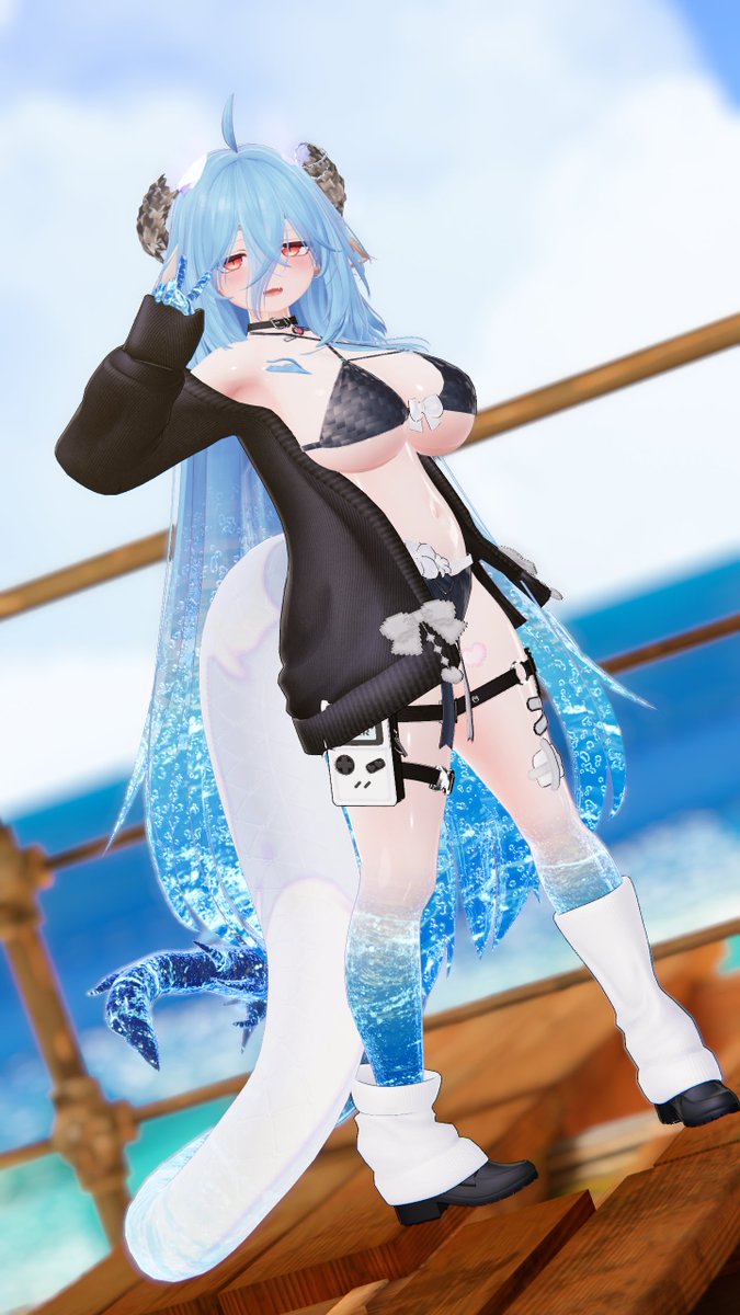 新しいVRCの竜娘!
ヌルテカおはつい!!!!!!(早朝)☺️ 