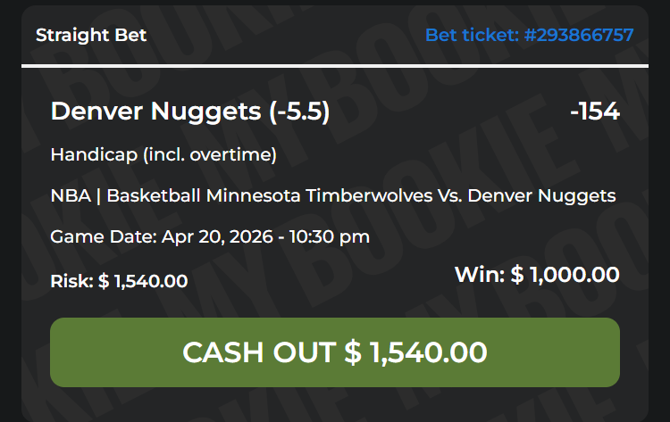 MONDAY PAYDAY 💰

Nuggets need a statement win, lets see them do it 🔥

Nuggets -5.5 🏀

Lock this in, and lets win! 🚀