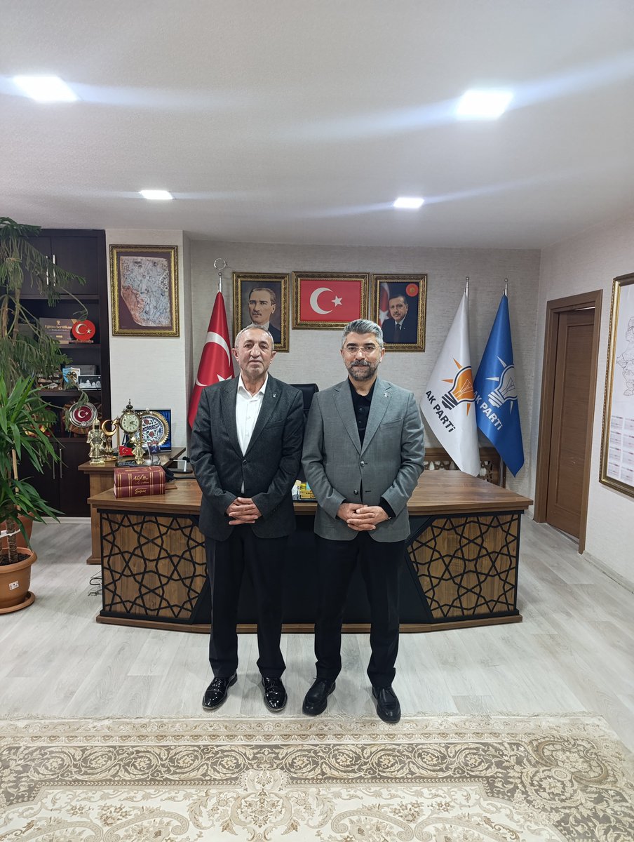 avibrahimK's tweet photo. AK Parti Erzurum İl Başkanlığımızda, 
Olur İlçe Başkanımız Sn. Cemalettin Aslan’ ı misafir ettik.

Nazik ziyaretleri dolayısıyla kendilerine teşekkür ediyor, çalışmalarında kolaylıklar diliyoruz. https://t.co/3Vq13P4nb1
