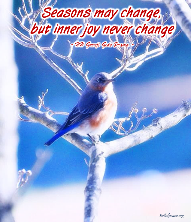 gede_prama's tweet image. Seasons may change... #bali #love #peace #meditation #JoyTrain
bellofpeace.org
Photo courtesy: Pinterest