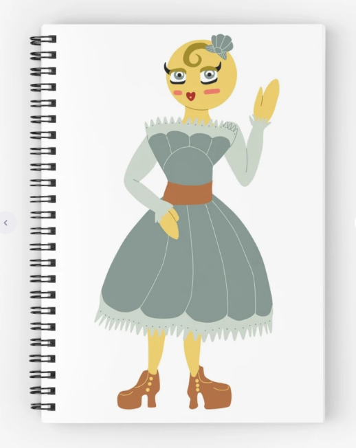 LittleAlice06's tweet image. Get ready for #BackToSchool in style with Sea Chibis notebooks like the fashionista Sea Scallop Chibi! #IndieArtist

redbubble.com/i/notebook/Sea…
