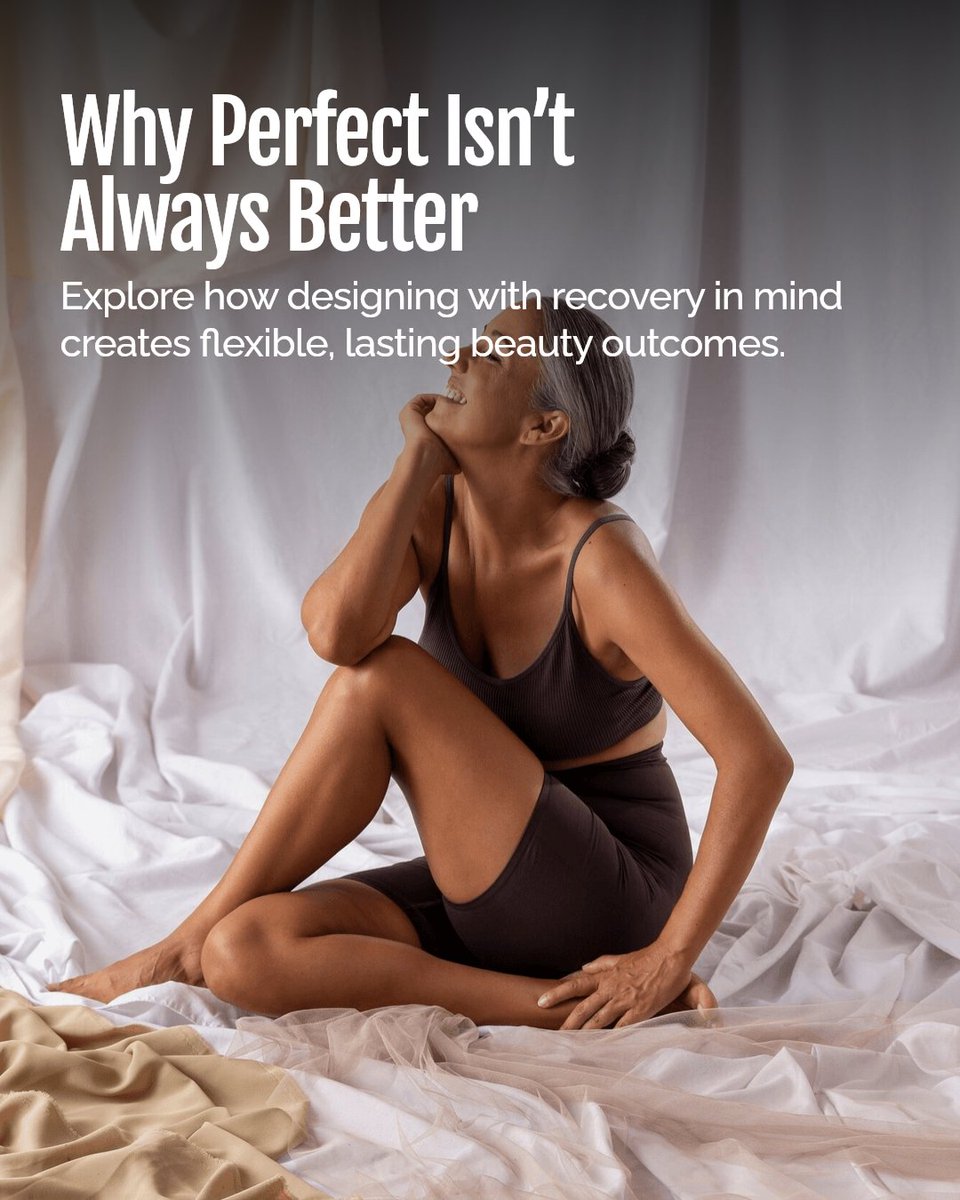 APBeautyLab's tweet image. Why does leaving room for recovery matter? The best aesthetic choices aren't about perfection—they're about flexibility. When you design with recovery in mind, you empower clients to evolve their look safely and beautifully. Ready to rethink your approach? #aesthetics