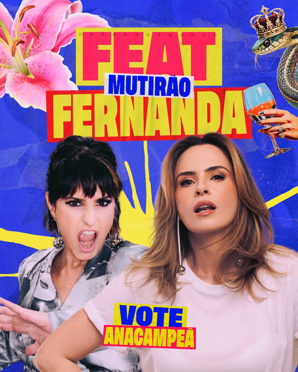 🔥 MUTIRÃO RIO 40 GRAUS FEAT. <a href="/AbreuFernanda/">Fernanda Abreu</a> INICIADO! 🔥

🗳️ A CADA 10 VOTOS DE TORCIDA, COMENTE UM EMOJI AQUI.

🎯 META: 8 MIL REPLIES. 

👸🏼 O VOTO É PARA VENCER, VOTE NA ANA PAULA! 

⏰ Encerra às 18h00!

🔗: gshow.globo.com/realities/bbb/

#AnaCampeã #BBB26