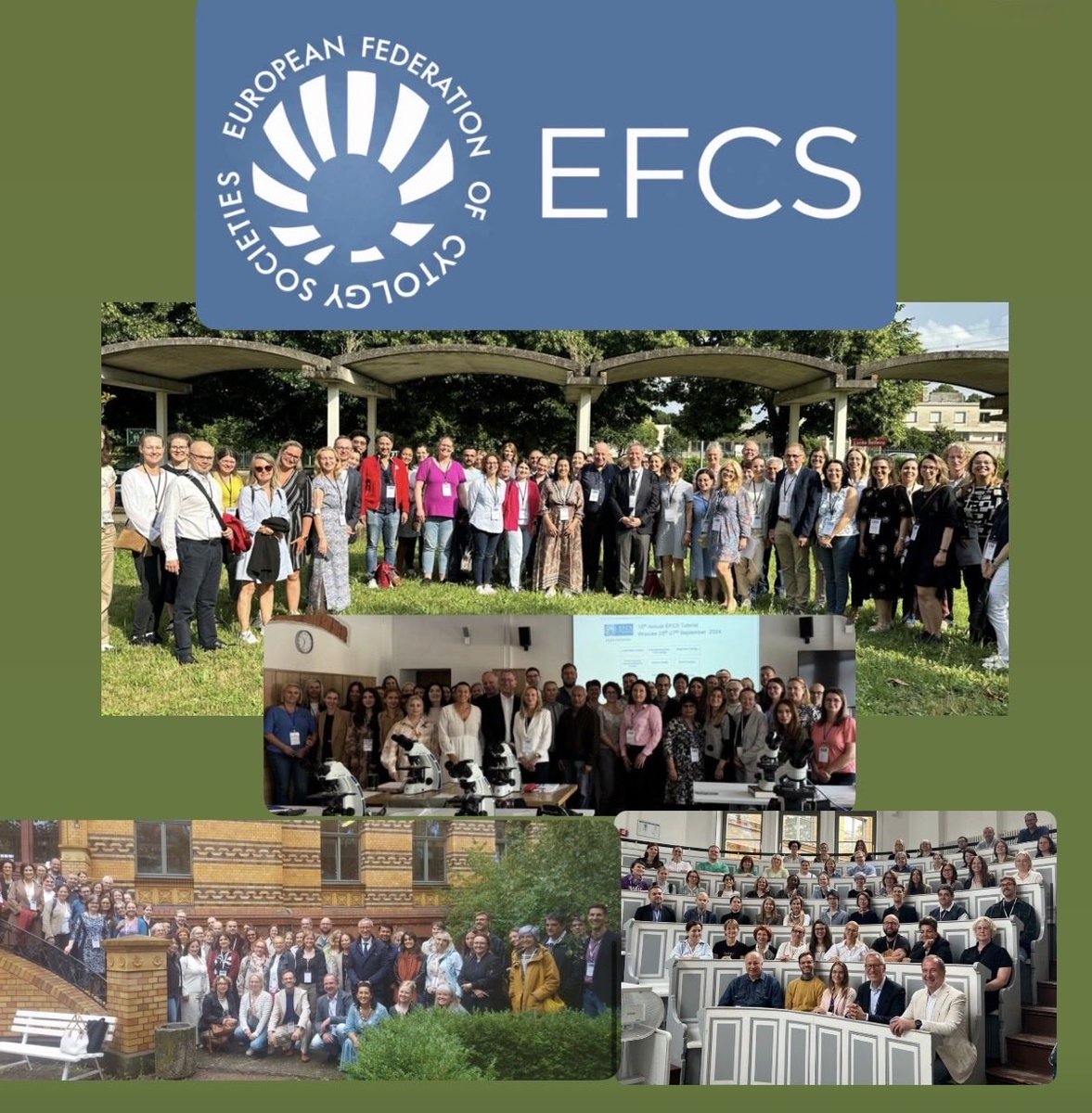CiolyRiveroC's tweet photo. 📣 17th EFCS Annual Tutorial 🇬🇷

- Theoretical📚 practical🔬 course
- Hands-on 🙌  workshops
- Real case discussions
-🔝experts 
- Peers from around the 🌍 

📅 June 22–26
📍 Thessaloniki 

🏛️ #cytopath ⛵ #efcs 🦀 #cytology 

ℹ️ https://t.co/CRsY8ntUer https://t.co/TY46YLrLaj