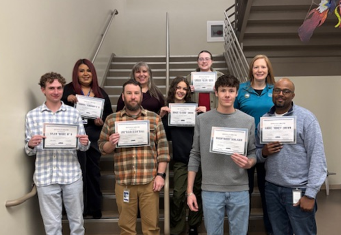ClerkEPC's tweet image. After 13 hard weeks of training, this amazing group is ready to join the counters at our DMVs and help you with your motor vehicle transactions 🎉 Make sure to give them a round of applause when you see them 👏👏👏

#DMV #Training #CustomerService #DMVStaff #ElPasoCounty