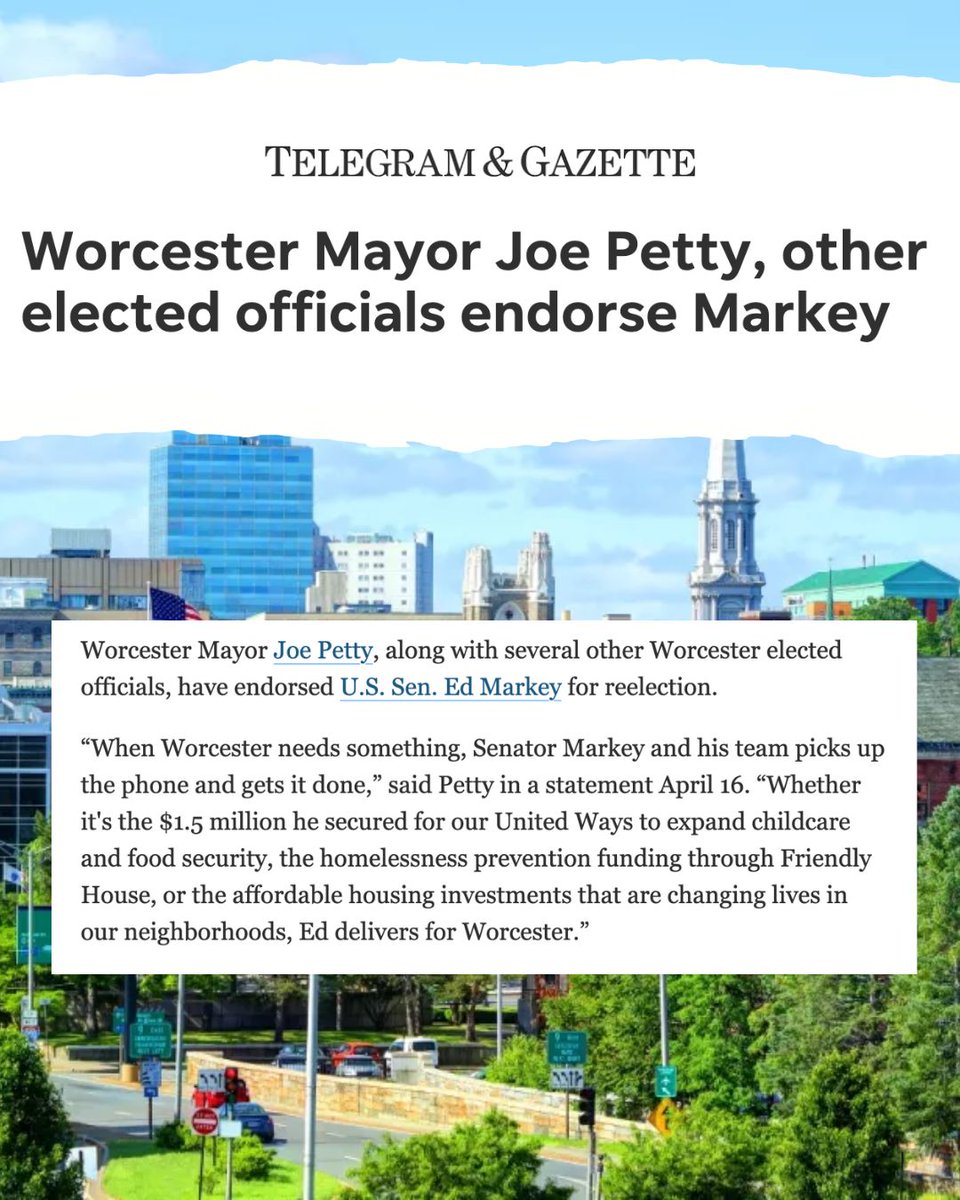 Ed Markey tweet media