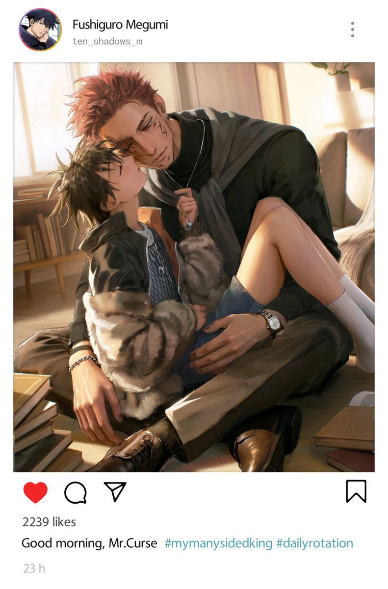 #sukufushi
megumi seems to get a new man every single day💅