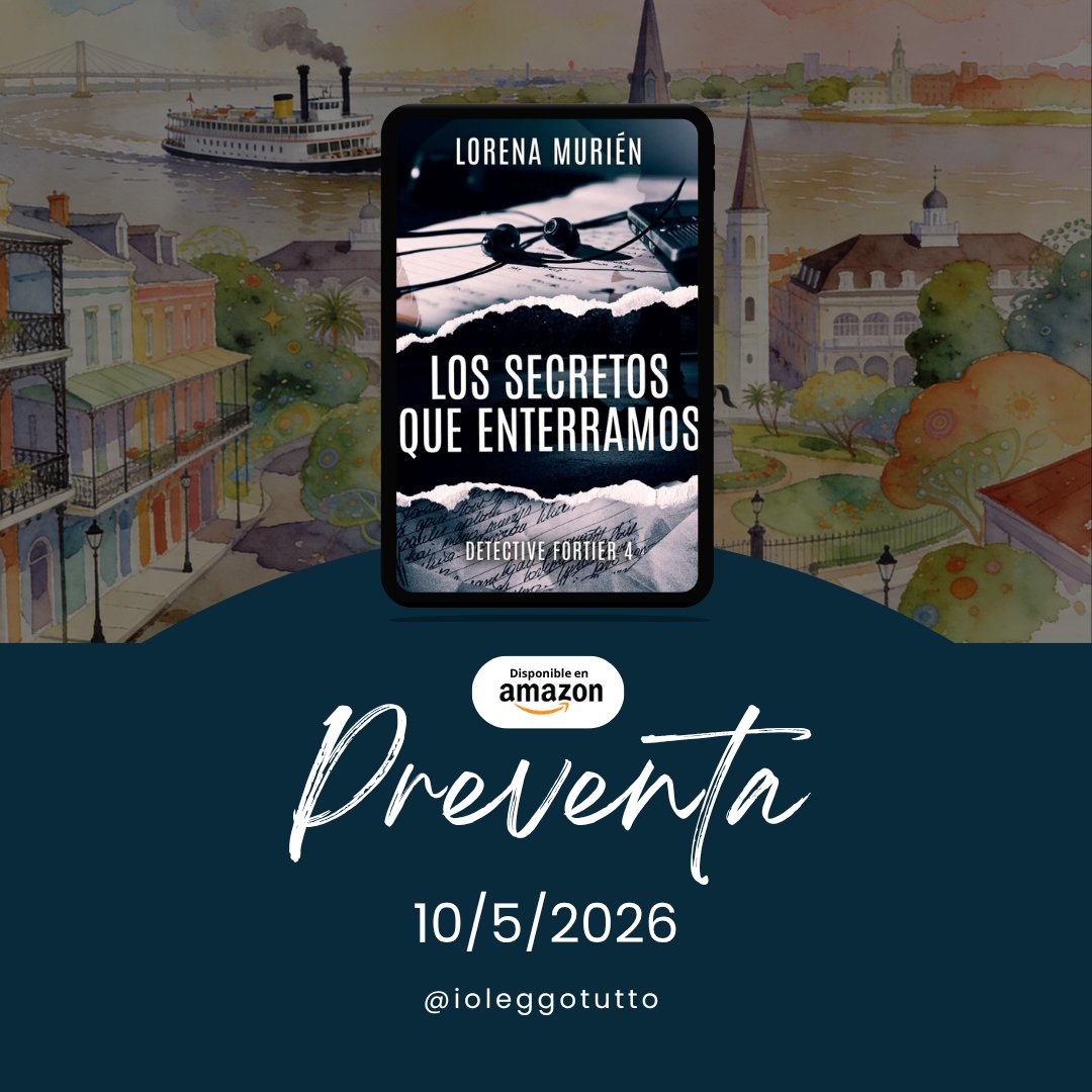 ioleggotutto's tweet image. ⚠️PREVENTA⚠️

🕵️‍♀️"LOS SECRETOS QUE ENTERRAMOS"
Autora: Lorena Murién
(@lorenamurien_) 

Disponible en Amazon a partir del 10 DE MAYO

(🇲🇽Mx) amzn.to/3QnxlI3
(🌍Resto del mundo) amzn.to/3OwFt8E

#BookTwitter #LibrosLesbicos #AmazonKindle  #publi