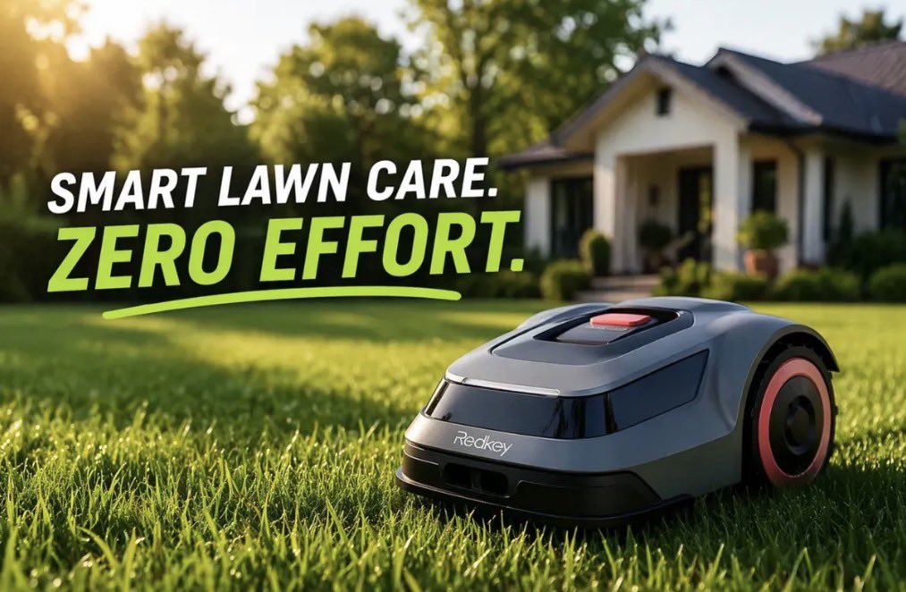 HireARobotShop's tweet image. Say goodbye to yard work and hello to effortless perfection. 🌿🤖
The Robot Red Key keeps your lawn fresh, clean, and perfectly trimmed—without you lifting a finger.

#SmartHome #RobotMower #LawnCareMadeEasy #ZeroEffort #TechLife 

hirearobot.shop