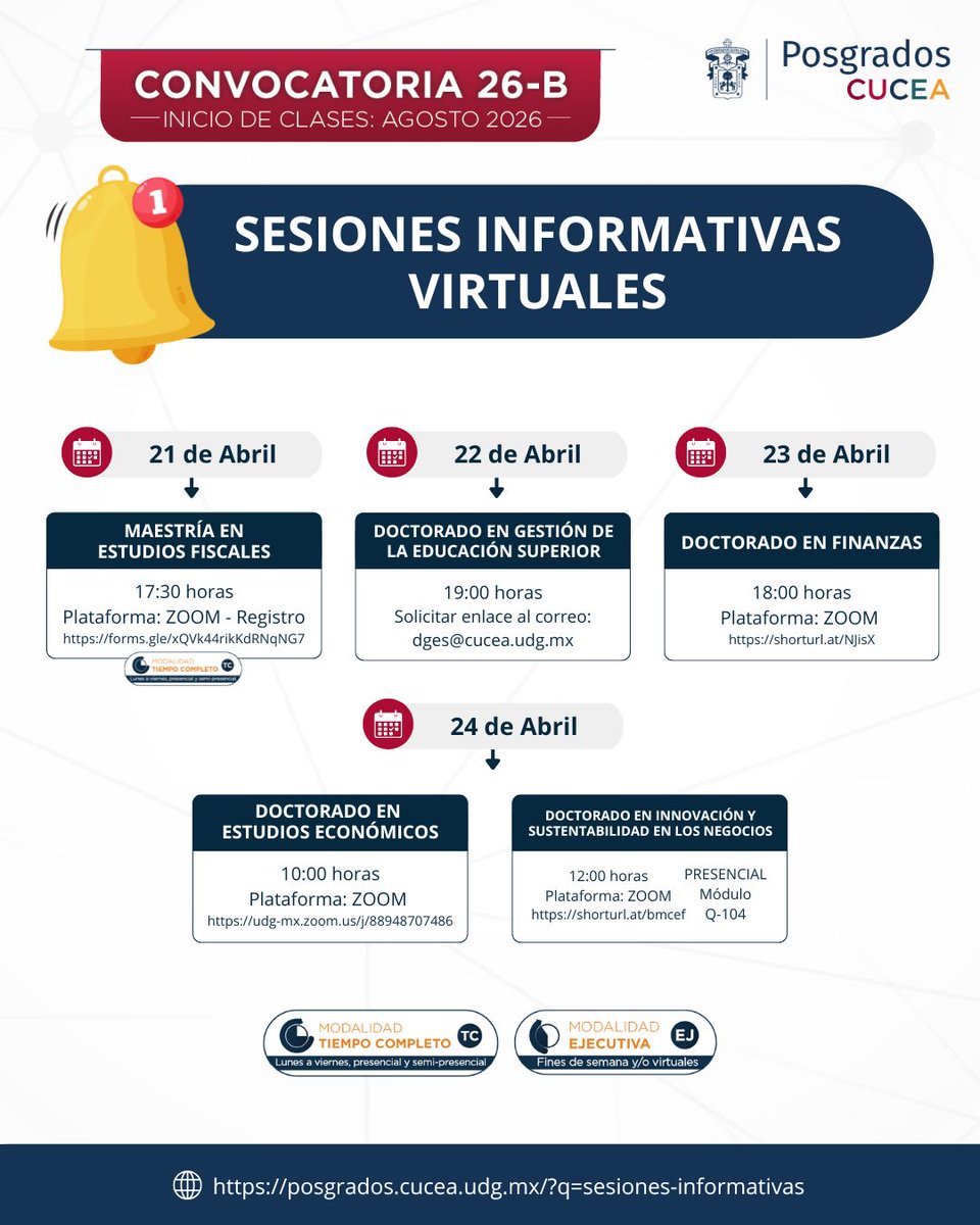 Posgrados CUCEA tweet media