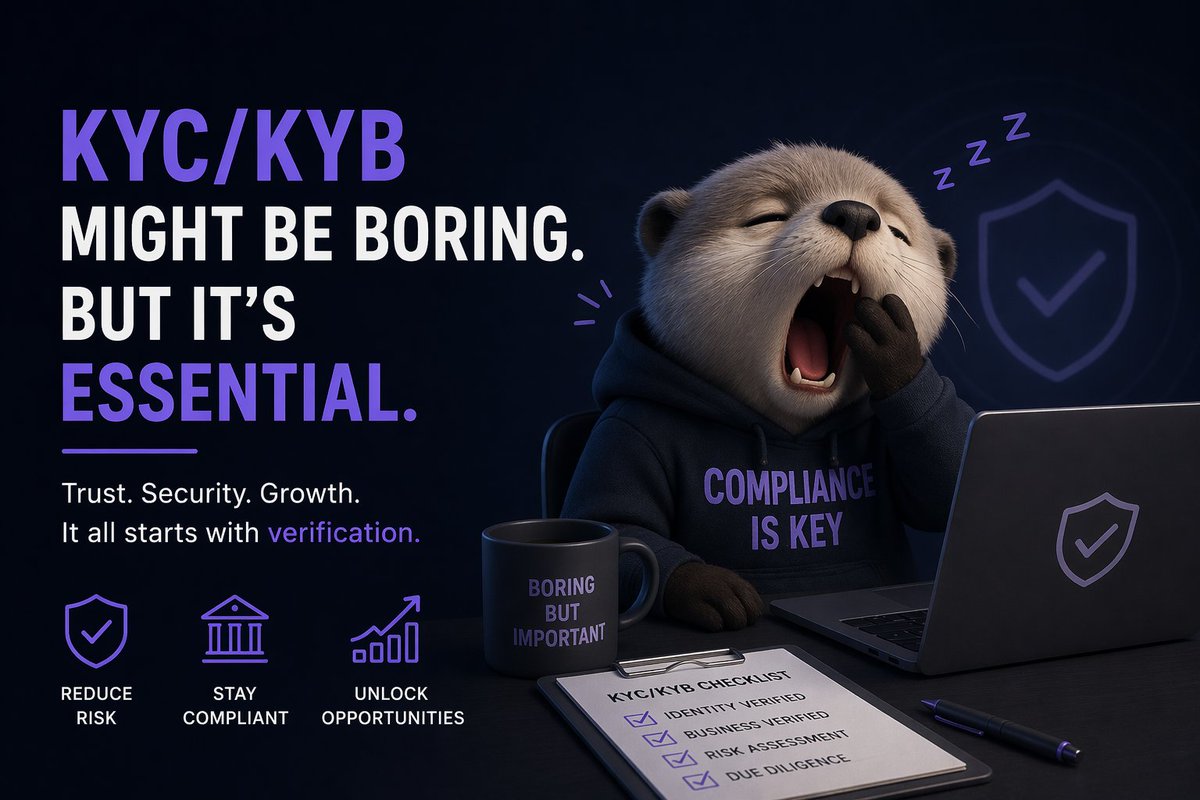 giovanni_pay1's tweet image. “KYC isn’t the problem. You are.”
Part  1
KYC/KYB is not the problem.
Your approach to it is.
Most merchants treat compliance like a checkbox —
and then wonder why things break later.
Let’s break it down 
#psp #gambling #highrisk #payment
