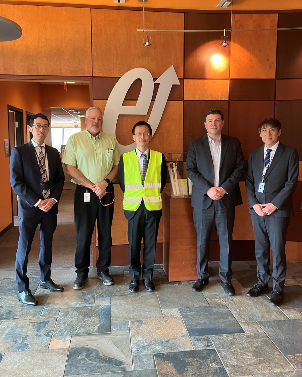JapanCons_NY's tweet image. DCM Mase visited Ebara Elliot Energy @elliott_turbo in Jeanette, #Pennsylvania, witnessing the precision engineering behind their energy solutions and the global partnership of Japanese expertise. #Manufacturing #EngineeringExcellence #GlobalEnergy #DiplomacyinAction
