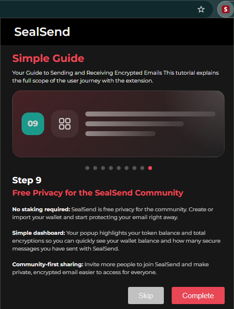 SealSend tweet media