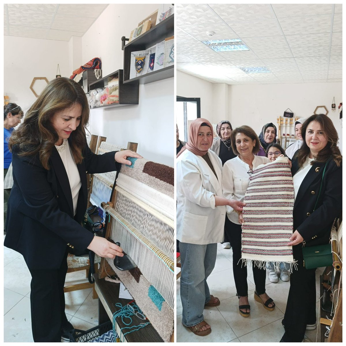 📍Çukurova 

İl Kadın Kolları olarak Atatürk Kadın Yaşam Köyü’nü ziyaret ederek, Ayşe Atay hocamızın yürüttüğü kursları yerinde inceledik.

Kadınların üretime katılımını destekleyen bu kıymetli çalışmalardan dolayı hocamıza teşekkür ediyor, emek veren tüm kursiyerlerimize