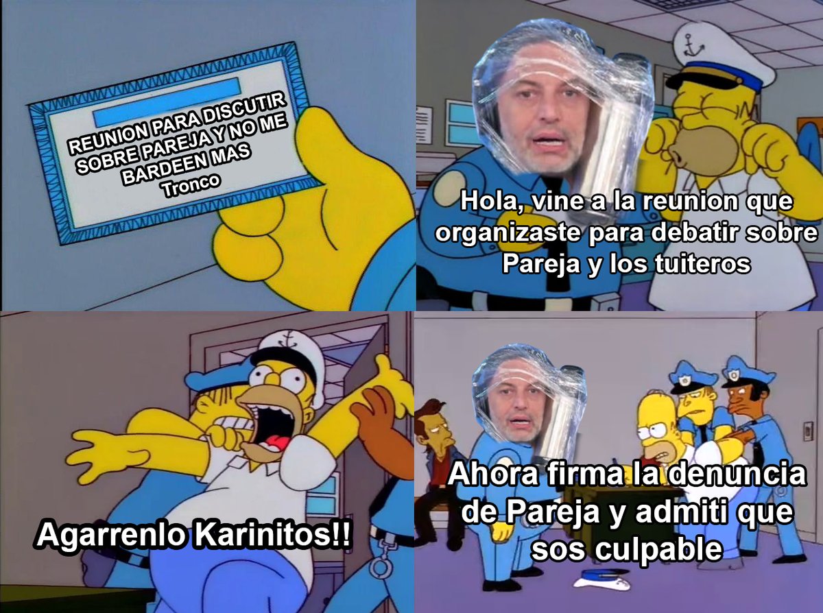 Guarda con la reunion que propone ahora el fantasma de <a href="/tronco/">𝙏𝙧𝙤𝙣𝙘𝙤</a> para calmar las cosas

El que te caga una vez, te caga dos veces, es ley
