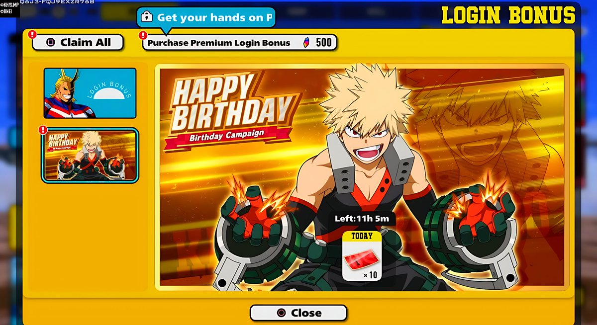 Happy Birthday Katsuki Bakugo🥳
#MyHeroAcademia #MHA #Anime #Heros #Fypシ #Upscale #Image #Colors #Classic #Nostalgic #MHUR #MyHeroUltraRumble