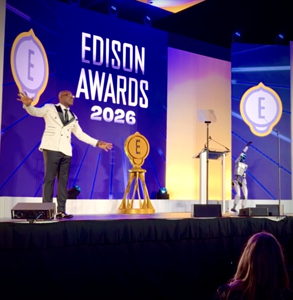What a week at the Edison Awards; truly the Oscars for the world’s leading innovators ✨

During this week, I had the honor of serving as emcee for our panel discussion tour, exploring the future of innovation across Hollywood, the Olympics, and AI… (1/4)