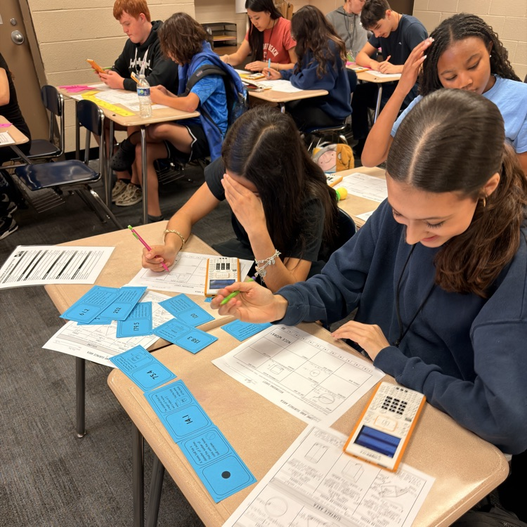 HumbleISD_CMS's tweet photo. Ms. Lopezβs classes are on the right track for STAAR success with a domino train review activity! Learning, teamwork, and a little fun all rolled into one. #TheColtWay https://t.co/i6a3BEPWYD
