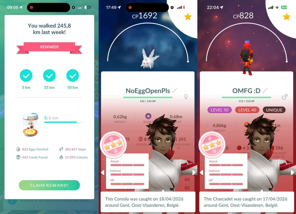 Jeroen026PoGo's tweet image. I’ve been grinding like crazy this past week, and I’ve been really lucky adding these new hundos in to my collection! 🥳🥳🥳

#MaxOutMonday