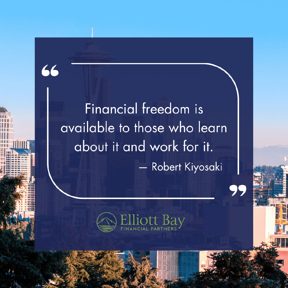 ElliottBayFP's tweet image. Financial freedom begins with education and grows through thoughtful action.

#Seattle #FinancialPlanning #FinancialAdvisor