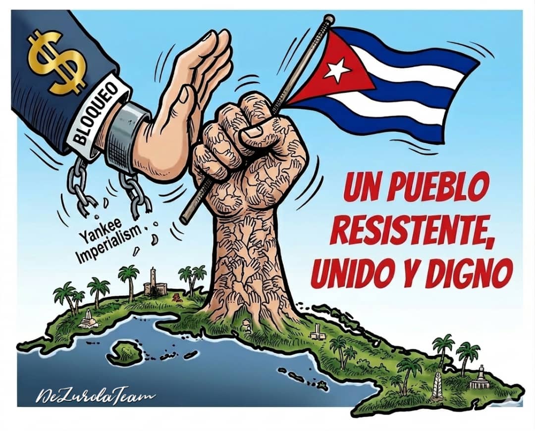 La mejor solucion es dejarnos tranquilos, aqui en esta pequeña isla no se come miedo, y sì estamos dispuestos a dar la vida #CubaNoEstáSola #CubaVencerá #YoSigoAMíPresidente