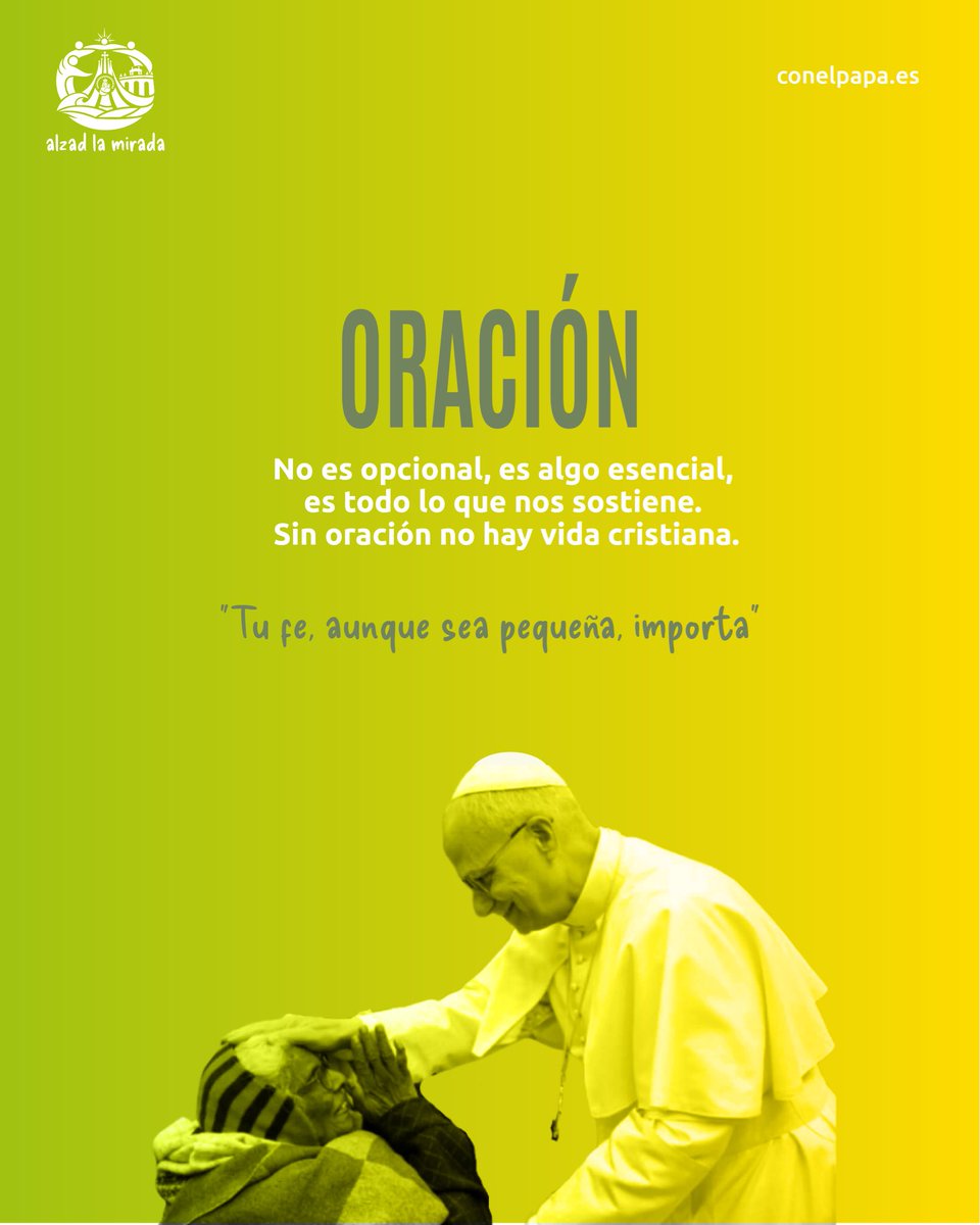 Con el Papa tweet media
