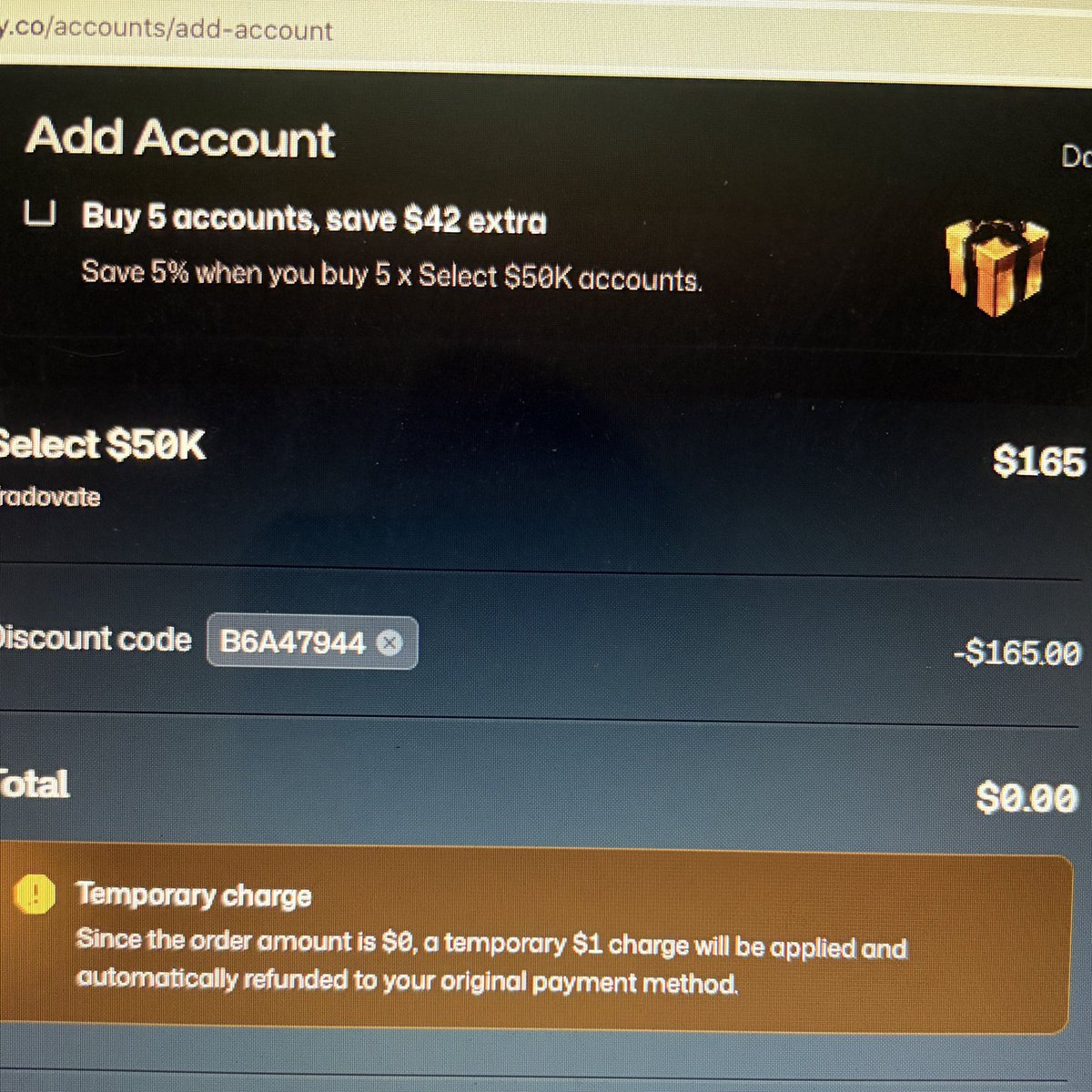 lightembodied's tweet image. Grateful that the universe continues to nudge me along on my futures trading journey. Thank you so much  @iamJMinx and @Tradeify for your generosity ✨ #nevergiveup #propfirm