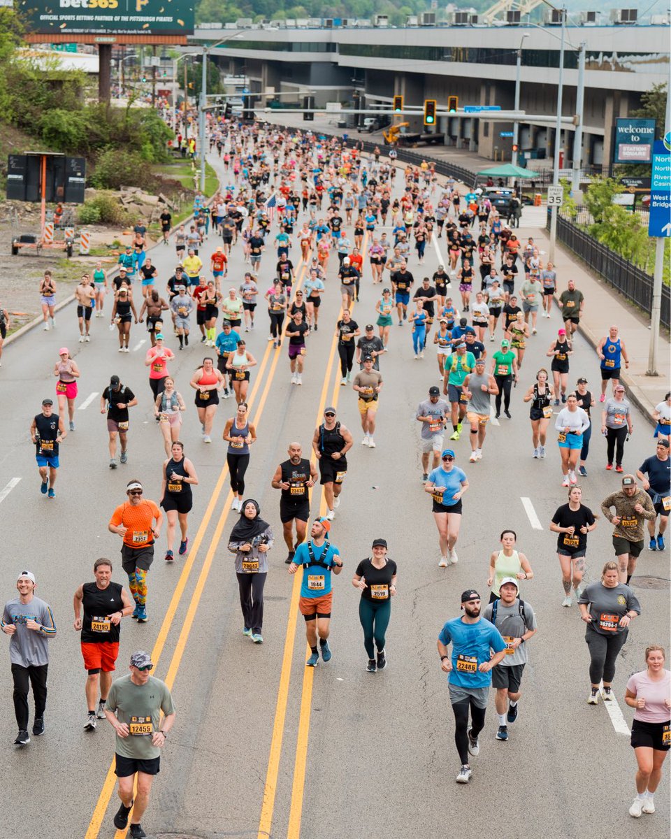 PGHMarathon's tweet photo. Friendly reminder: This will be you in less than 2 weeks. https://t.co/kH0LpqxNh7
