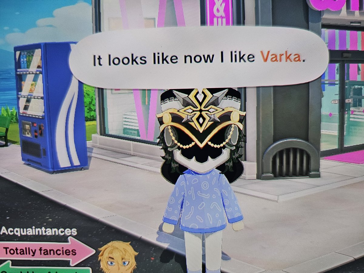 mr_teaspill's tweet photo. Guess whos addicted to #genshin, #tomodachilife AND #capivarka 
Dont ask why the hell varka grunts like that for capitano https://t.co/19aQJ3vHLk