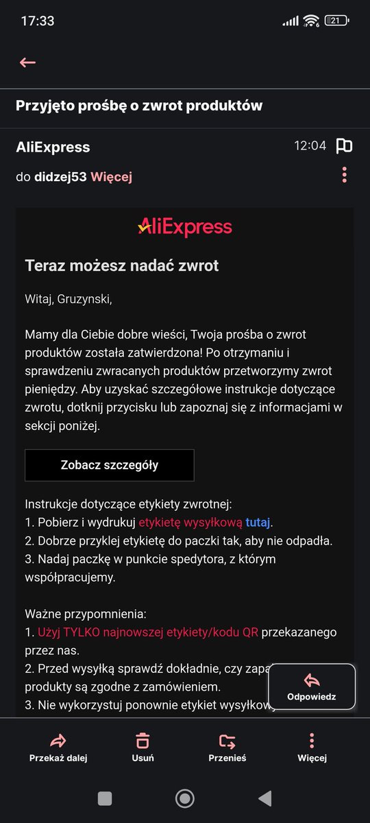 Didzej199's tweet image. "@HelpAliExpress @AliExpress_EN You want me to SHIP a burnt battery? This is illegal and dangerous! Shipping hazardous waste is prohibited. I will not send a 'fire bomb' by courier. Address the safety hazard seriously! Case: 2053807809516784 #AliExpress"