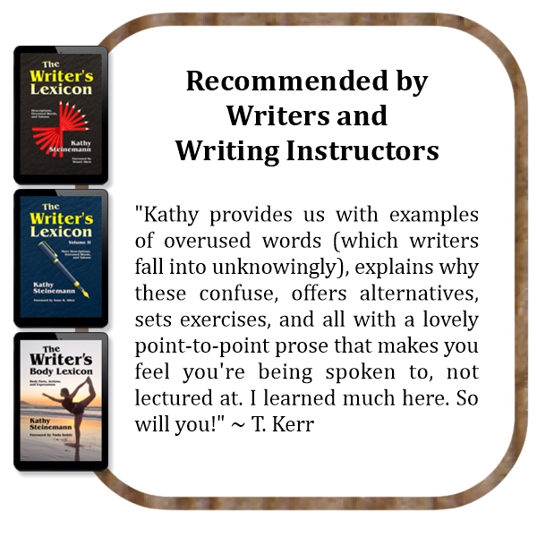 KathySWriter's tweet photo. .

Warm, User-Friendly, Full of Exercises and Examples

Available as ebooks and paperbacks. https://t.co/ke9OG1WXqh

#WritingCommunity #KathySWriter https://t.co/7j5CRE8ViO