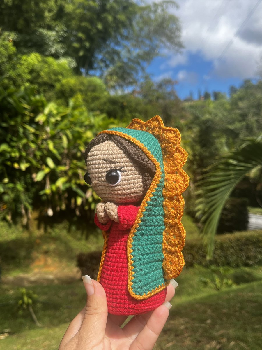 Hice una virgencita de Guadalupe 😍