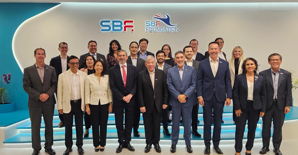 embpanamasgp's tweet photo. H.E. Sebastián Breton, accompanied by H.H. Aurelio Ortega, Third Secretary, took part in the LATAM Embassies x SBF engagement session organized by the SBF Latin American Business Group (LABG). https://t.co/TGtPoLefVd