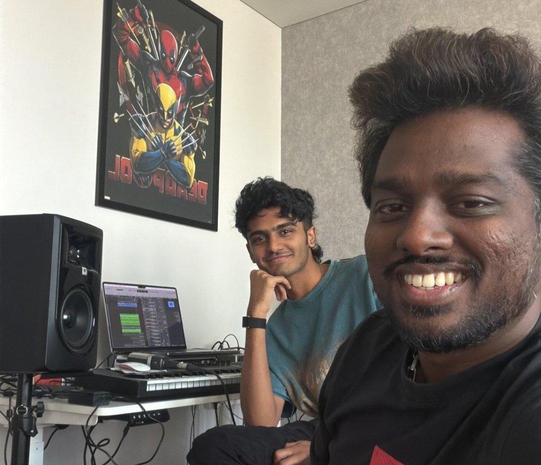 _MovieTamil's tweet image. #SaiAbhyankkar Recent:

- When I first met #Atlee anna on Day 1 of #Raaka, he already had a clear vision of how he wanted to shape its unique soundtrack.

- We’ve worked on several songs together, and they’ve turned out really well. #AlluArjun sir has a great love for music, and