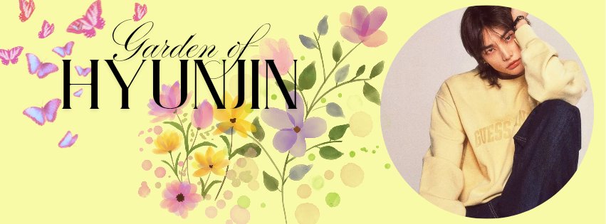 Garden of Hyunjin 🌼 tweet media