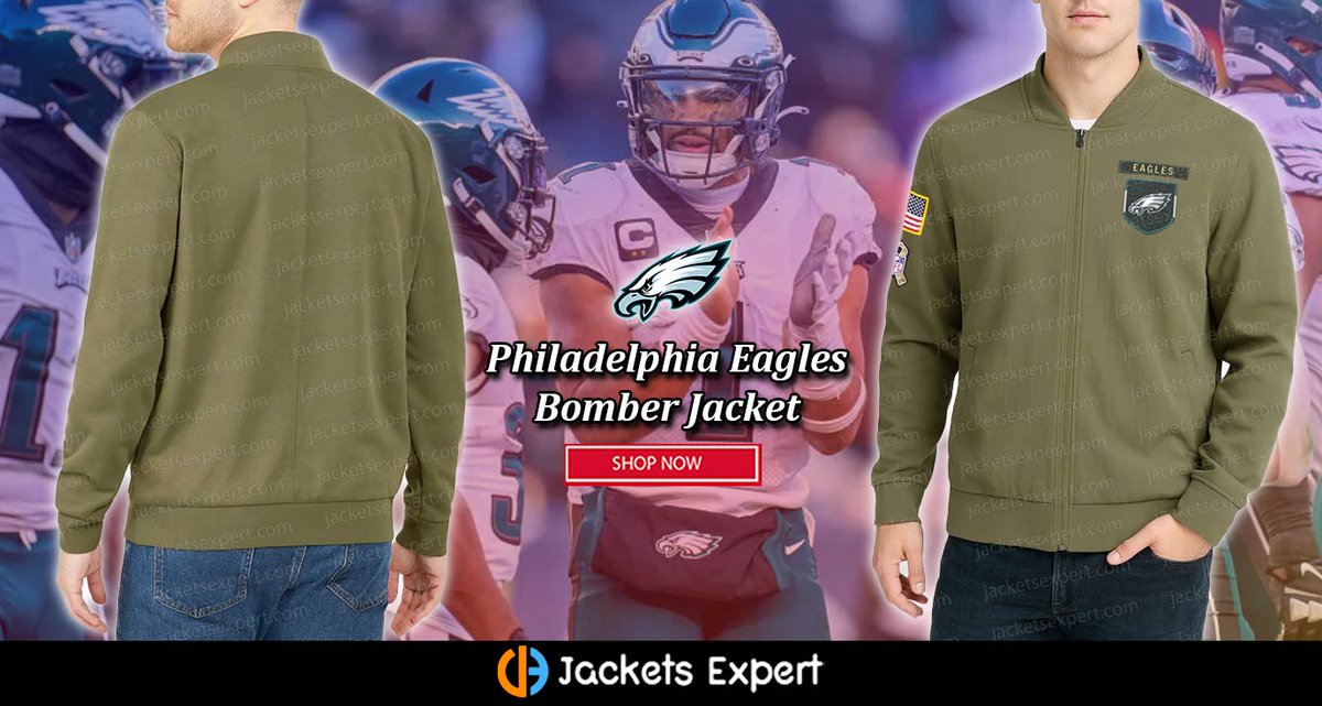 jacketsexpert's tweet image. #PhiladelphiaEagles Nick Sirianni Bomber Jacket.

Shop From jacketsexpert.com/product/philad…
------
#OOTD #Sale #fashion #clothing #USAjackets #Eagles #EaglesFootball #Jacket #bomberjacket #Varsityjacket #Lettermanjacket #leatherjacket #trending #viral #explore #Streetwear #Sportswear