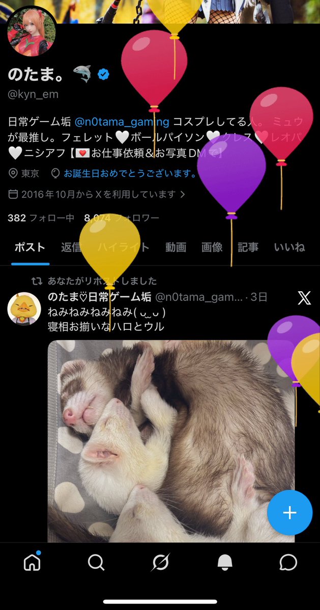 のたま。🦈 tweet media