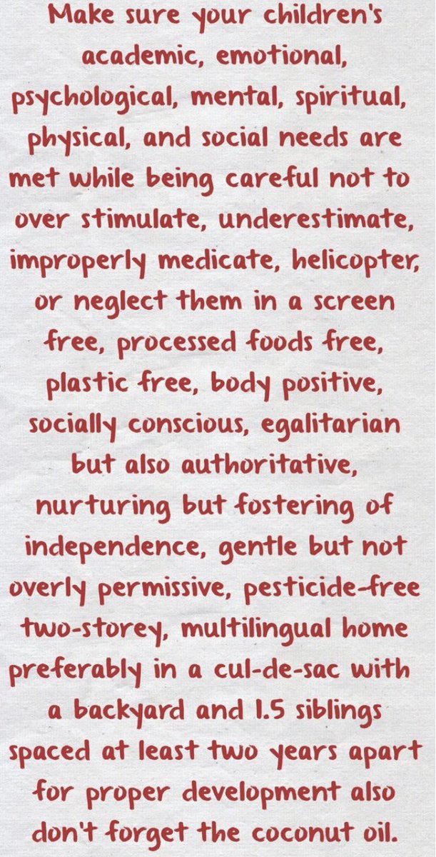 pawpaw_ray's tweet image. 🤔Thought on Parenting🤔
Below is a great post from years ago, about #parenting!

⭐️You must do all you can to raise kids, BUT that is all you can do
⭐️You and your spouse have different skills to pass on…encourage each other in parenting
⭐️No parent has ever met “the standard”