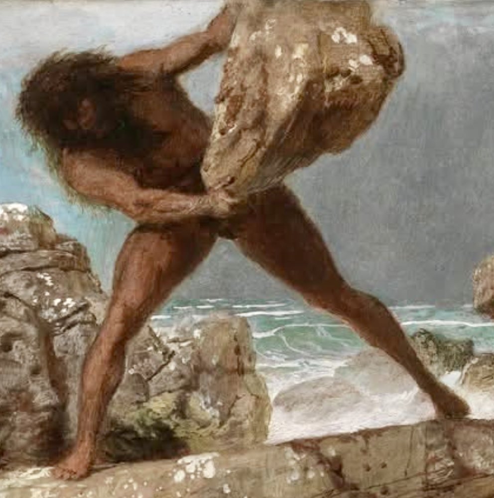 nissnickmich's tweet image. “Odiseo y Polifemo” (1896). Obra del pintor simbolista suizo Arnold Böcklin #arte #pintura #odiseo #odisea #polifemo #christophernolan #curiosidades #felizlunes #20abr