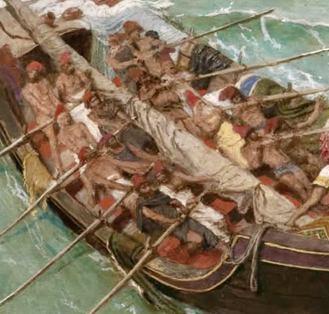 nissnickmich's tweet image. “Odiseo y Polifemo” (1896). Obra del pintor simbolista suizo Arnold Böcklin #arte #pintura #odiseo #odisea #polifemo #christophernolan #curiosidades #felizlunes #20abr