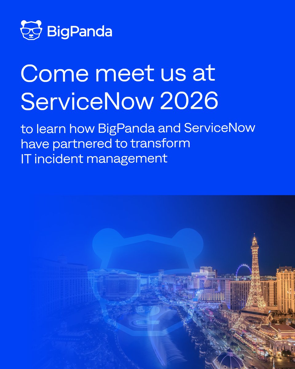 BigPanda tweet media