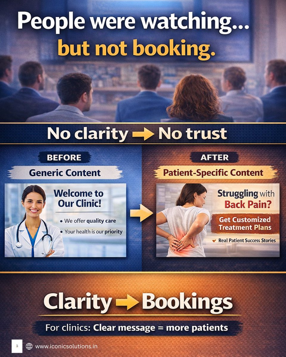 DeeptiGupta365's tweet image. Hey Doctors!!

Active on social media but no results??

not your fault?

We will AUDIT your profile and fix for you

DM US NOW!

#doctor #dentist #dermat