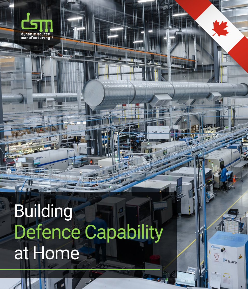 dynamicsource_'s tweet photo. Canada’s latest defence investment signals something much bigger than budget growth.

Long-term resilience will depend on who can build, adapt, and respond when it matters most. https://t.co/eQGwcbHmPk