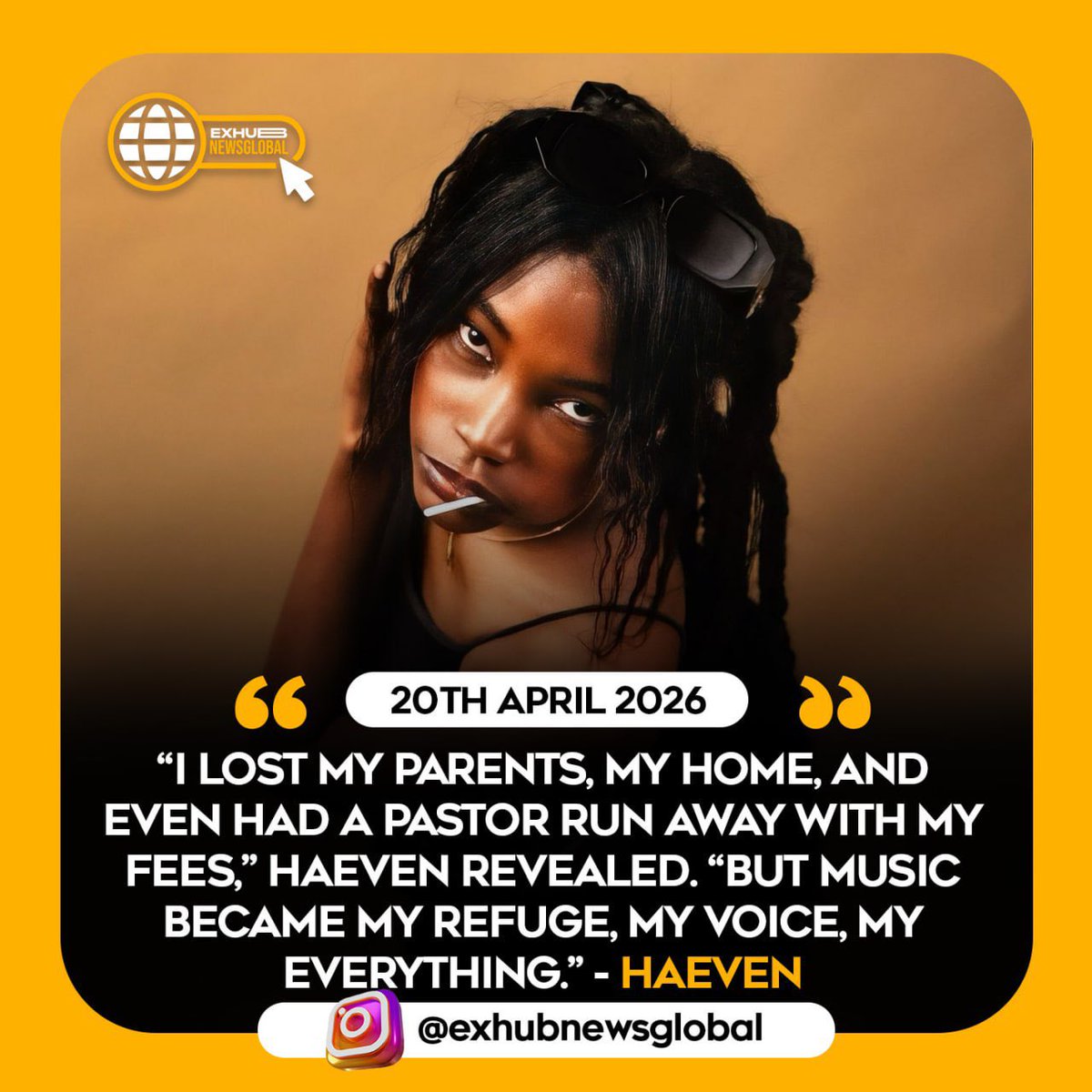 exhubgh9's tweet image. Music became my refuge” — Haeven shares painful journey behind TGMA Unsung nomination
@haevenofficial_ 

#Exhubghnews #TGMA26