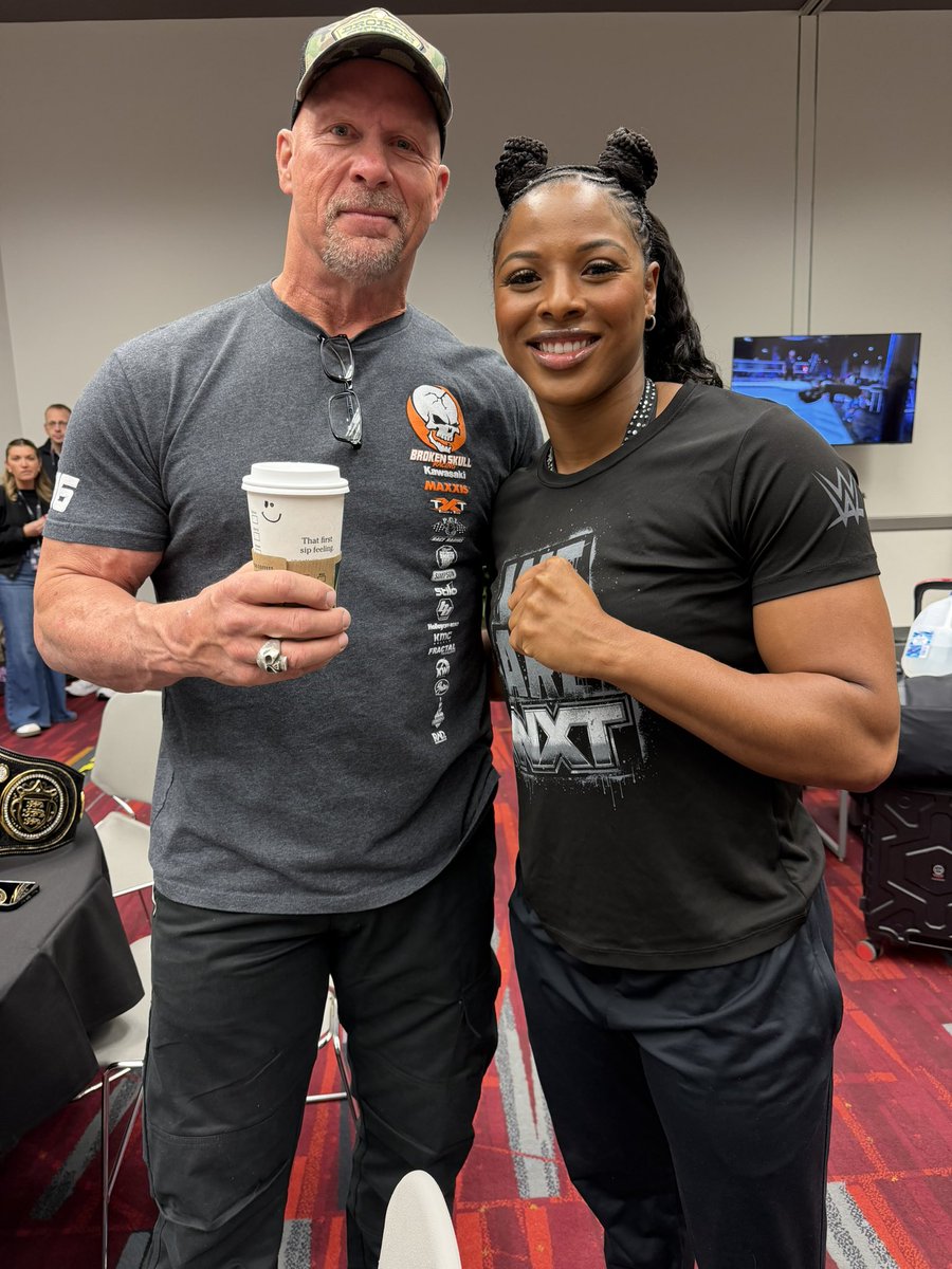 Kali_wwe's tweet image. A couple goats and a difference maker ☺️
#wwe #wwenxt #kaliarmstrong