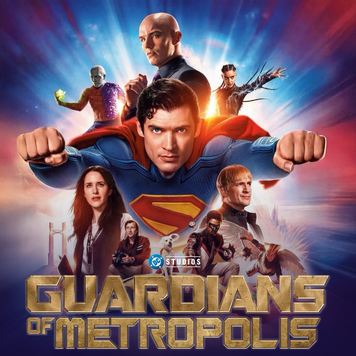 “Gunn’s Superman is actually centred on Superman” let’s prove you wrong, nothingberger! 

Terrific gets the Kaiju, terrific brings Superman out of that pocket universe, Krypto takes out Luthor’s eyes (drones with cameras in case you couldn’t understand), allowing Superman to land