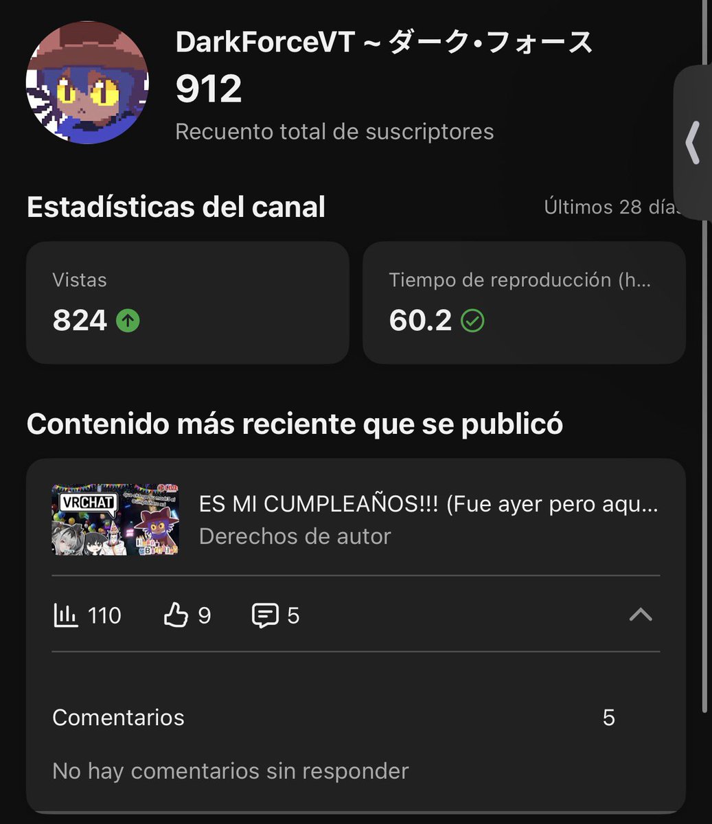 DarkForce~Vstreamer 🌌😺(Stream Semanal :3) tweet media